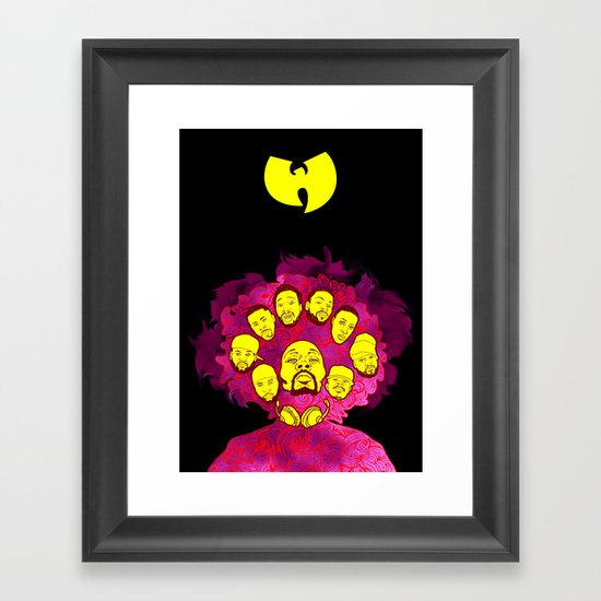 Wu-Tang Purple Haze Framed Art Print