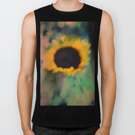 Sunflower III (mini series) Biker Tank