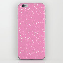 Pink Terrazzo Seamless Pattern iPhone Skin