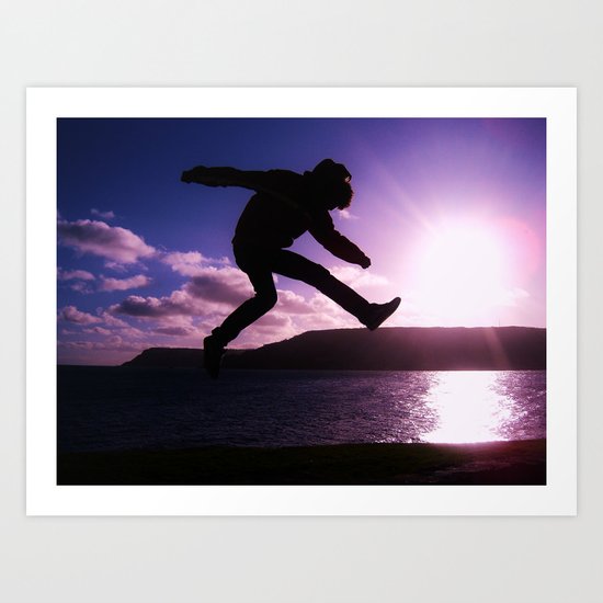 Suspended Art Print