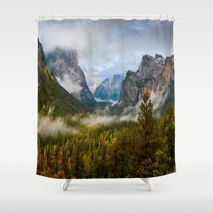 Yosemite National Park / Tunnel View  4/26/15 Shower Curtain