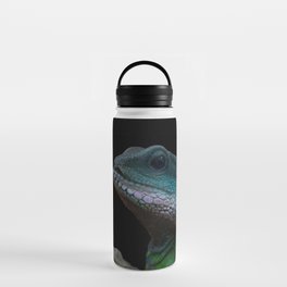Turquoise lizard Water Bottle