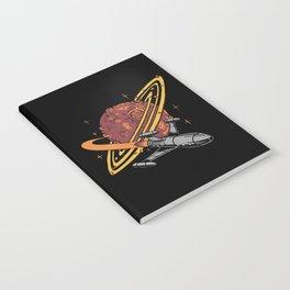 Cool Planet Spaceship Explorer Notebook