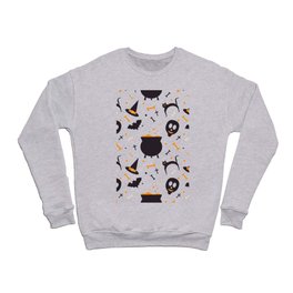 Halloween Pattern Crewneck Sweatshirt