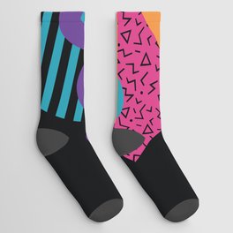 Memphis Pattern 29 / 80s - 90s Retro Socks