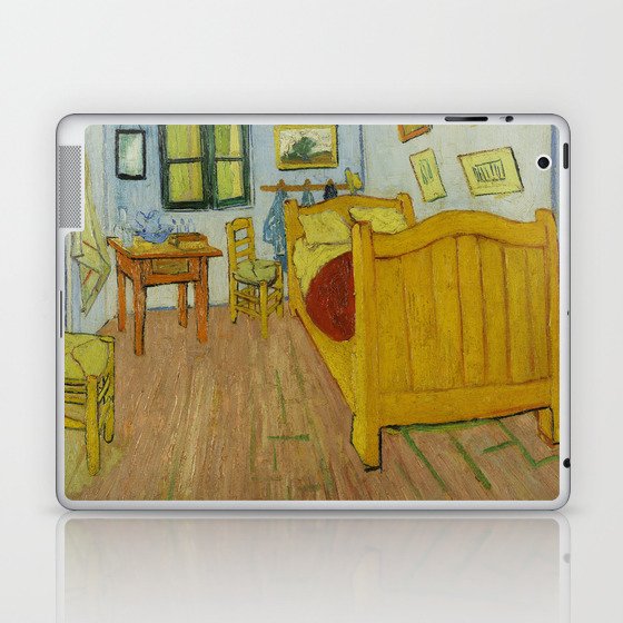 Bedroom In Arles By Vincent Van Gogh Laptop Ipad Skin By Palazzoartgallery