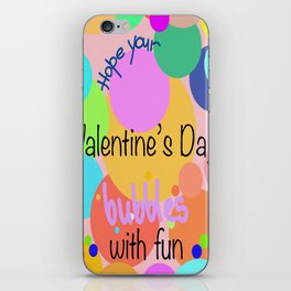 Hope Your Valentine's Day Bubbles With Fun iPhone Skin