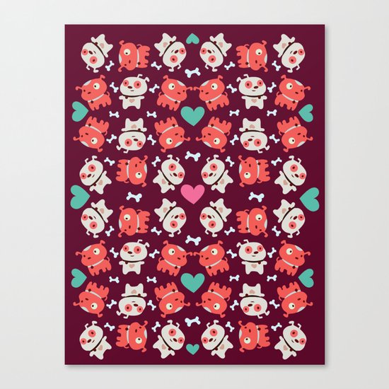 Puppies Canvas Print