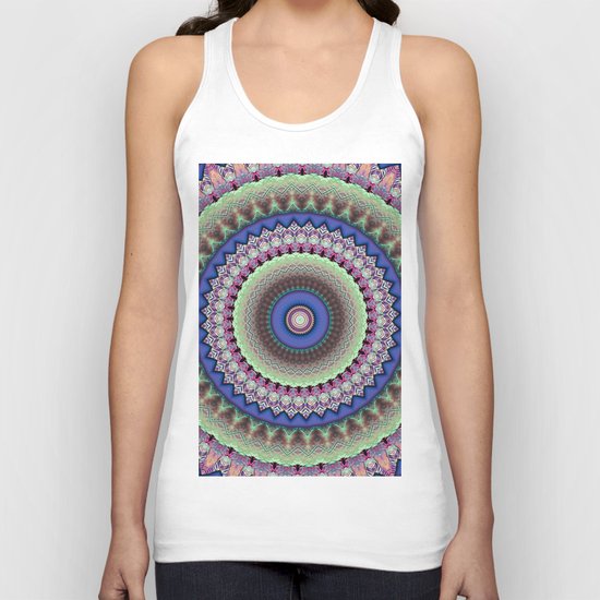 Girly Mandala Unisex Tank Top