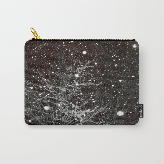 Night Snow Carry-All Pouch