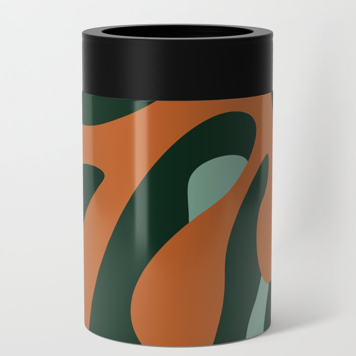 8   Abstract Digital Shapes 211212 Minimal Art  Can Cooler