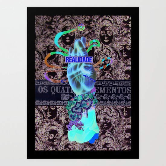 Reality Art Print