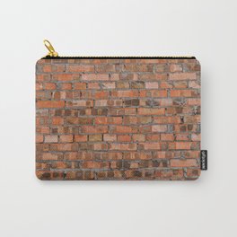 Texture of an old brick wall closeup Carry-All Pouch