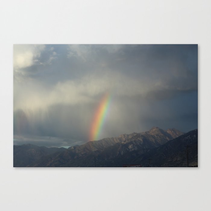 Rainbows After Rain Canvas Print