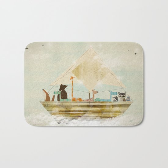 sky sailers Bath Mat
