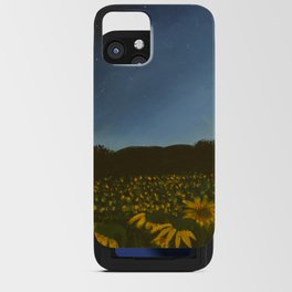 Venus Over Sunflowers iPhone Card Case