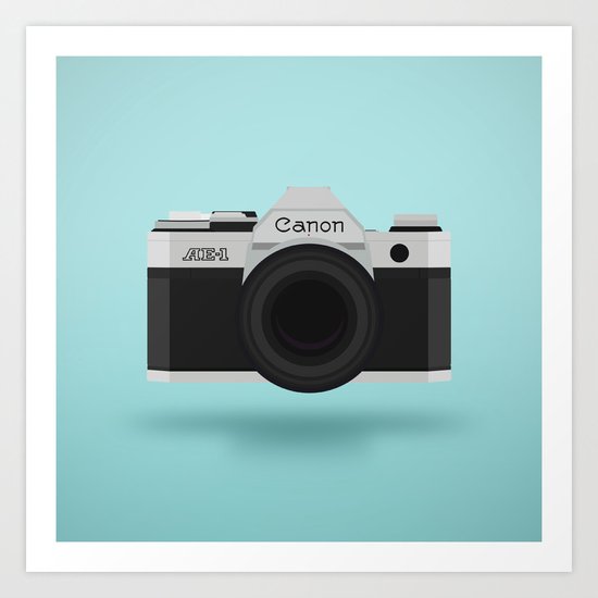 Canon AE-1 Art Print