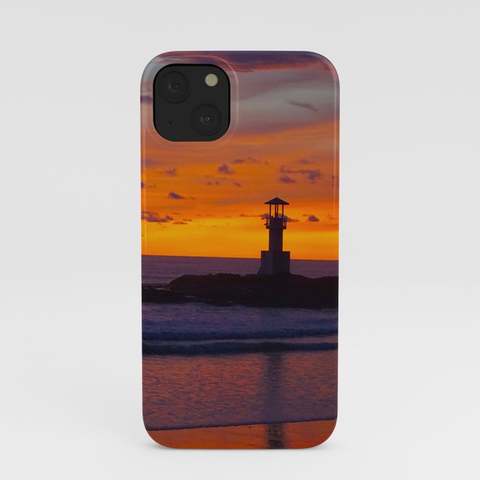 Lighthouse reflections iPhone Case