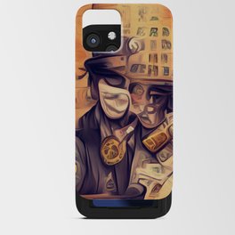 Crooked Crypto Dealers iPhone Card Case
