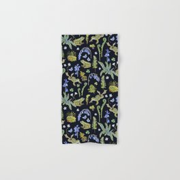 Frolicking Frogs and Ferns Hand & Bath Towel