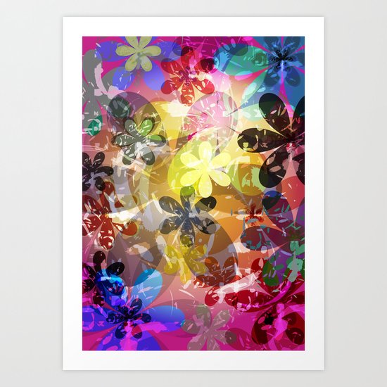 Andy's Garden Art Print