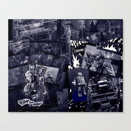 Spikow For Now All Over Tee Canvas Print