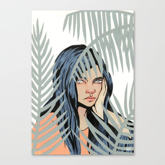 Tropical Wilderness Canvas Print