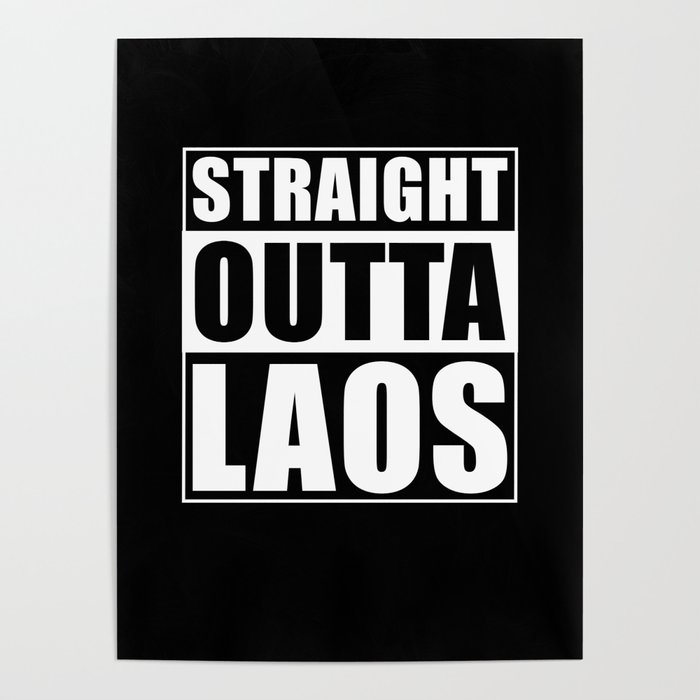 Straight Outta Laos Poster