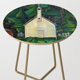 Indian Church, 1929 by Emily Carr Side Table