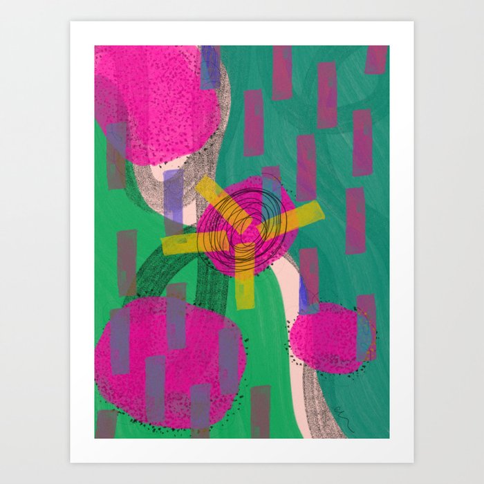 "Let's Dance" Abstract Art Print