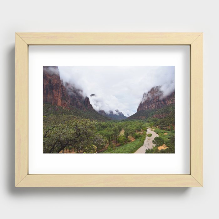Zion 2 Recessed Framed Print
