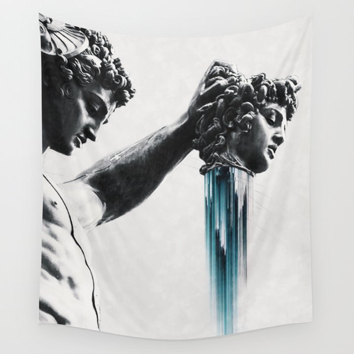 Perseus and  Medusa Wall Tapestry