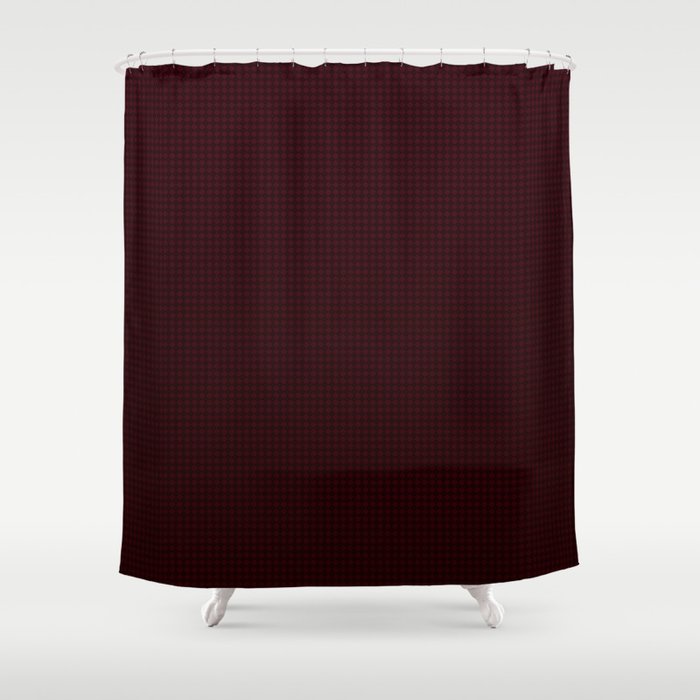 Dark Chocolate brown Shower Curtain