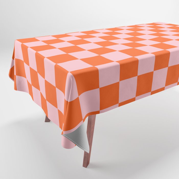 checkerboard groovy Tablecloth