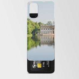 Lazienki palace at Lazienki park in Warsaw Android Card Case