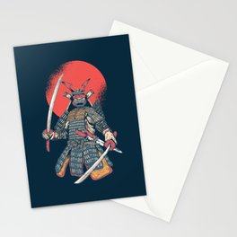 Samurai Vintage Stationery Card