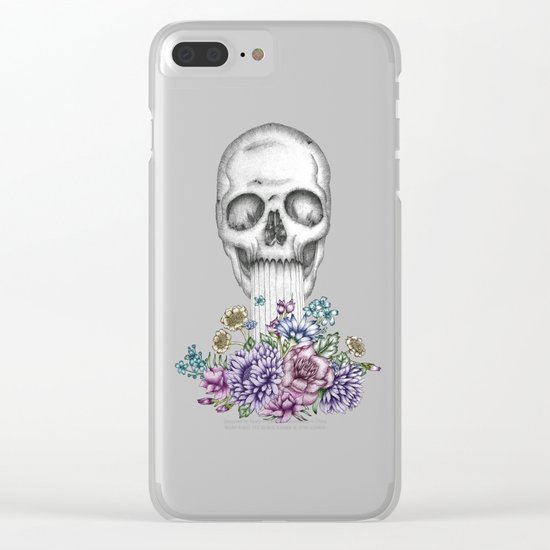 The Birth of Death II Clear iPhone Case