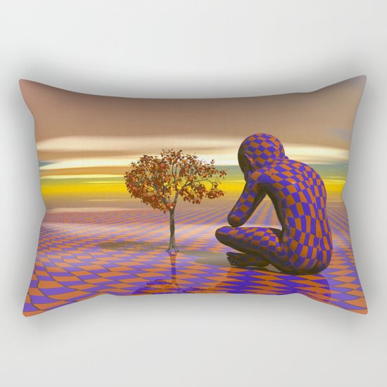 A day in the park Rectangular Pillow