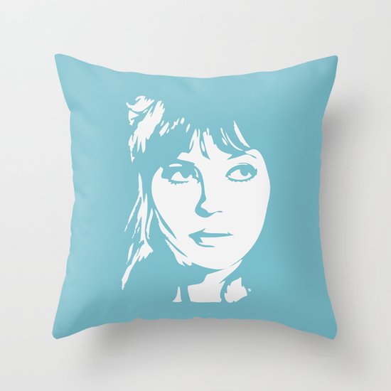 a. karina Throw Pillow